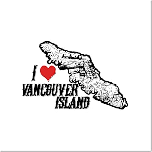 I Heart Vancouver Island Posters and Art